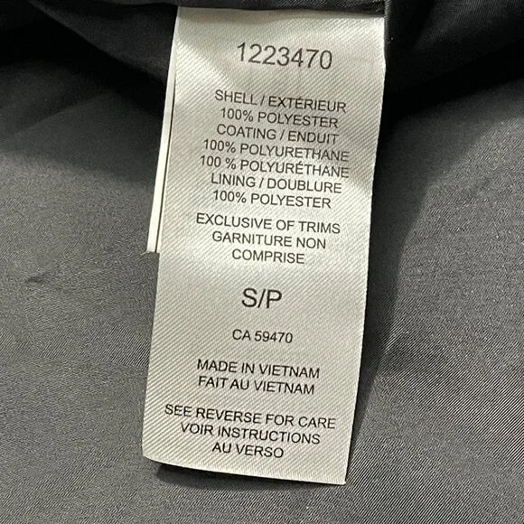 Gotcha Glacier California Women’s Black Hooded Jacket Coat Size S/P - Picture 8 of 16